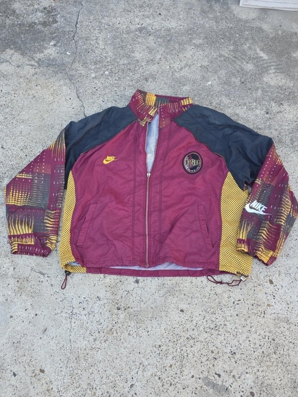 Vintage Nike Florida State FSU Seminoles Team Lightweight Jacket Size L READ!
